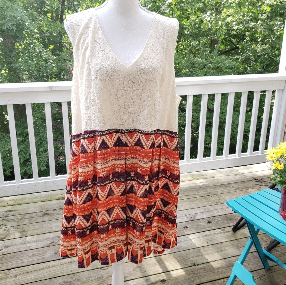 City Triangles Romper